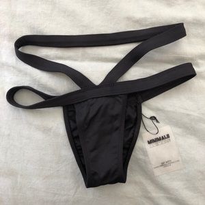 Minimale Animale Bandit Brief Black